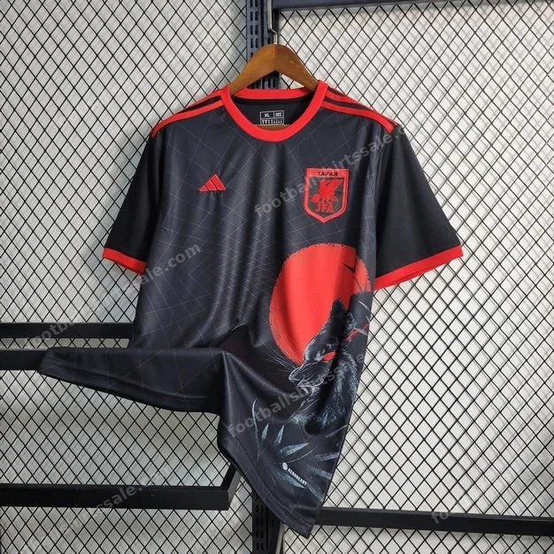 2023/2024 Japan Black Leopard Head Special Edition Football Jersey - Detail 2