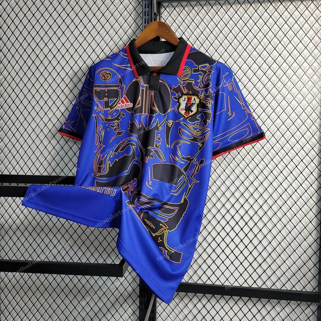 2023 Japan Special Edition Blue Football Jersey - Detail 2