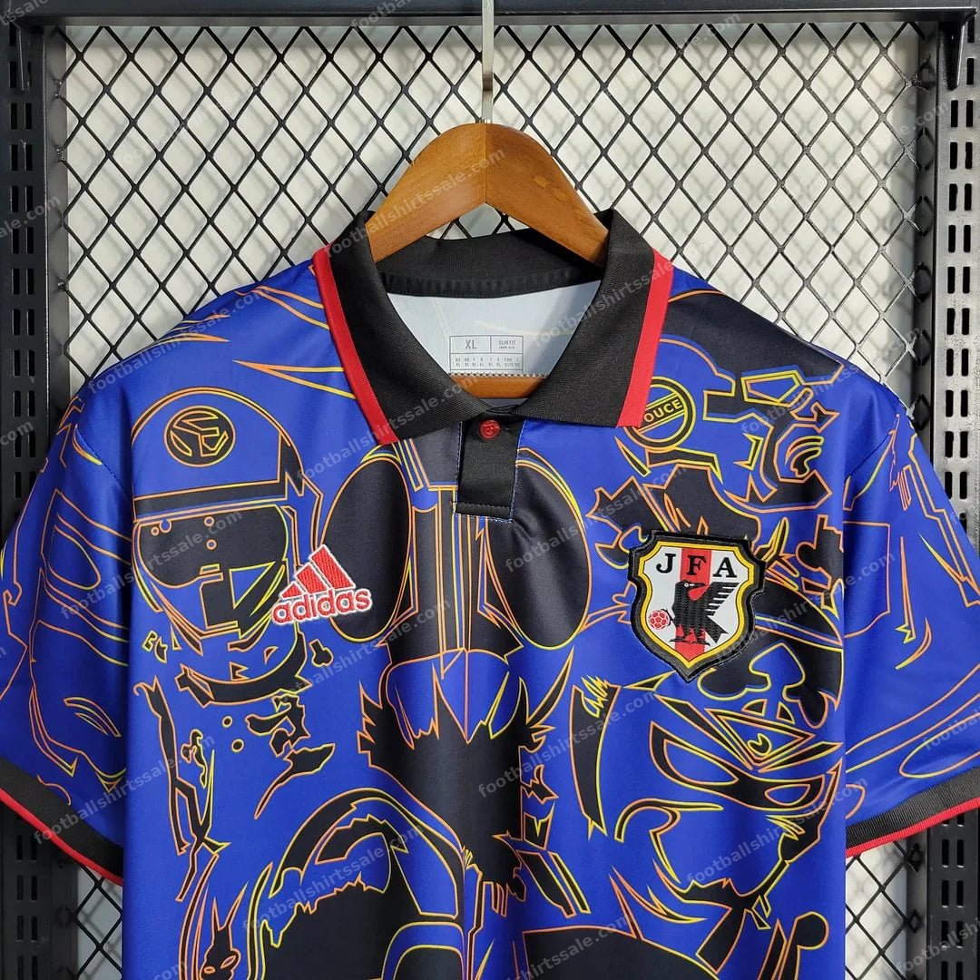 2023 Japan Special Edition Blue Football Jersey - Detail 3