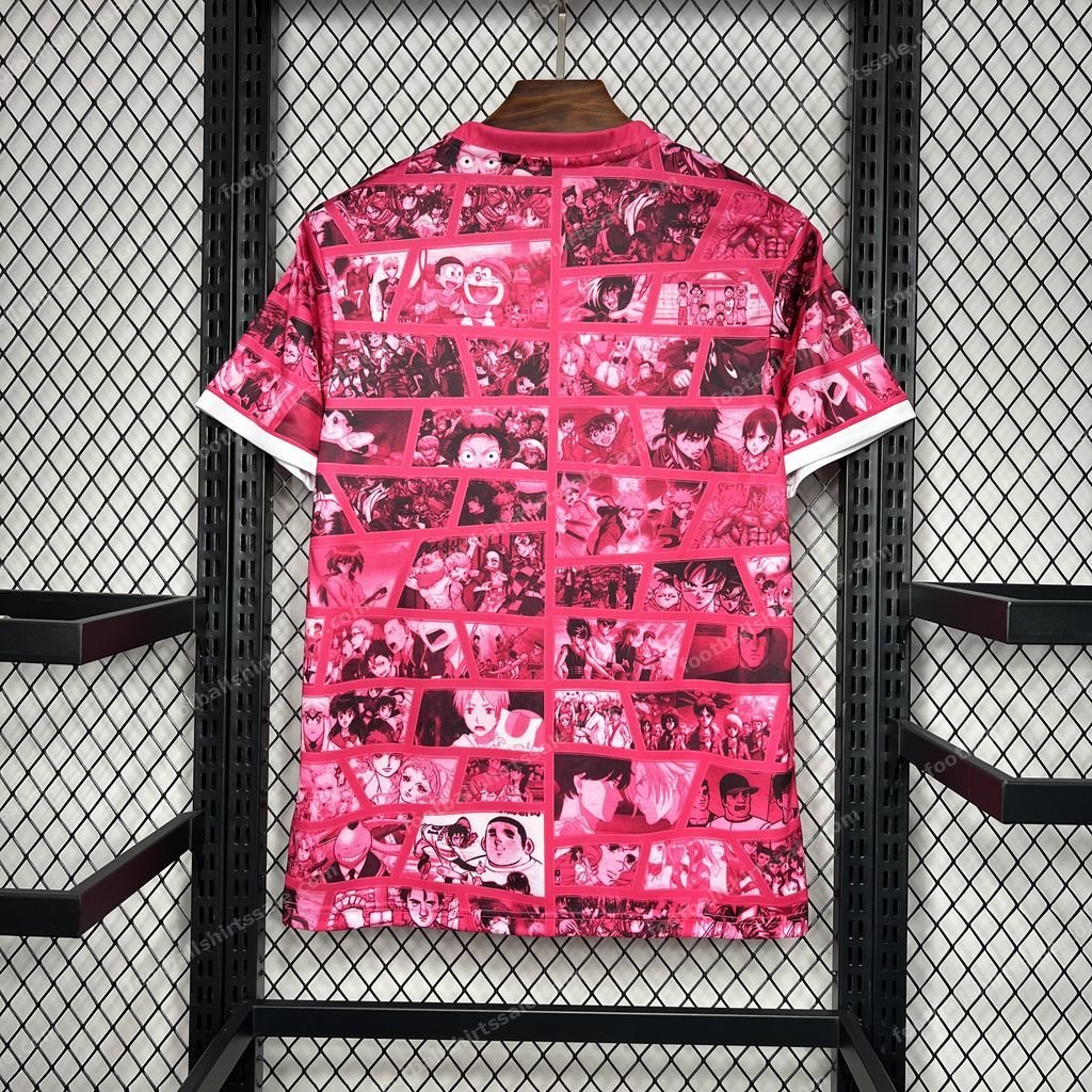 2026 Japan Special Pink Football Jersey - Detail 1