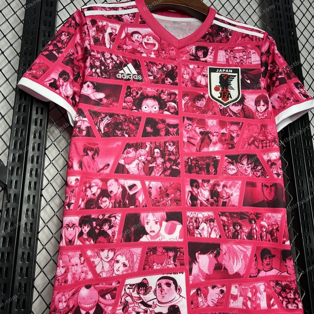 2026 Japan Special Pink Football Jersey - Detail 2
