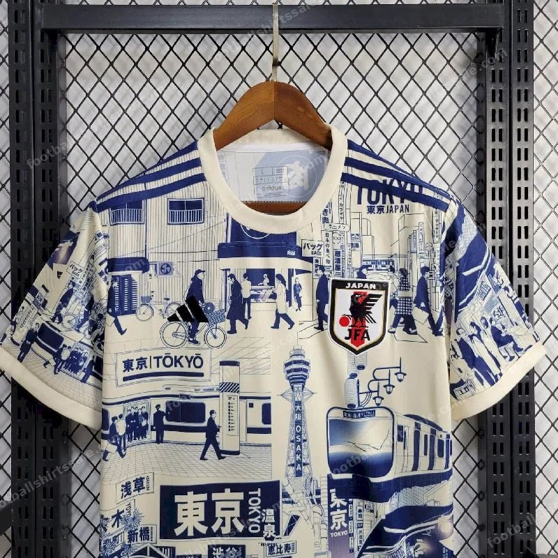 2024 Japan Tokyo Special Edition Blue Football Jersey - Detail 2