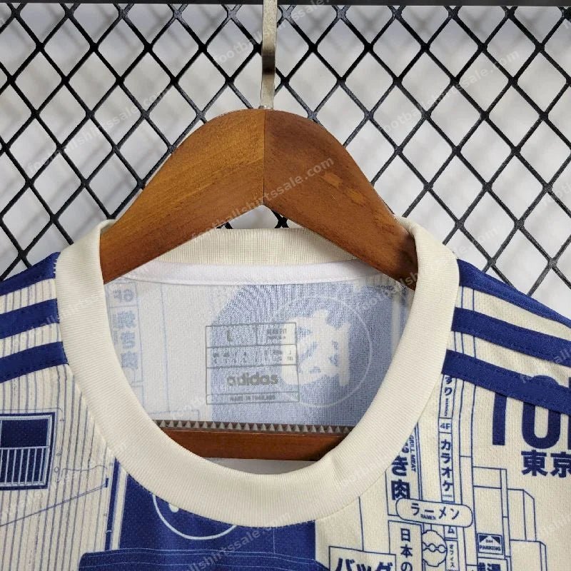 2024 Japan Tokyo Special Edition Blue Football Jersey - Detail 6