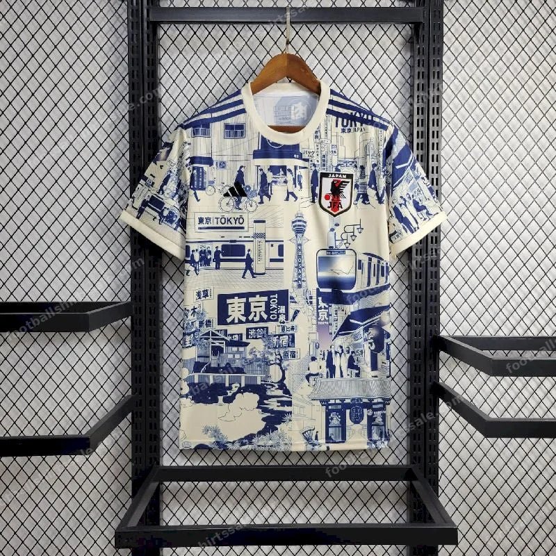2024 Japan Tokyo Special Edition Blue Football Jersey