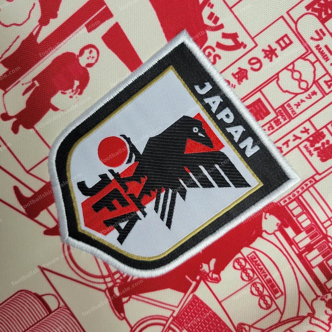 2023 Japan Tokyo Special Edition Red Football Jersey - Detail 7