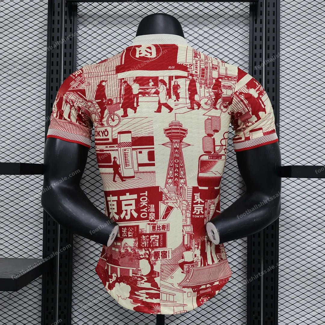 2023 Japan Tokyo Special Edition Red Football Jersey – Player Version - Detail 1