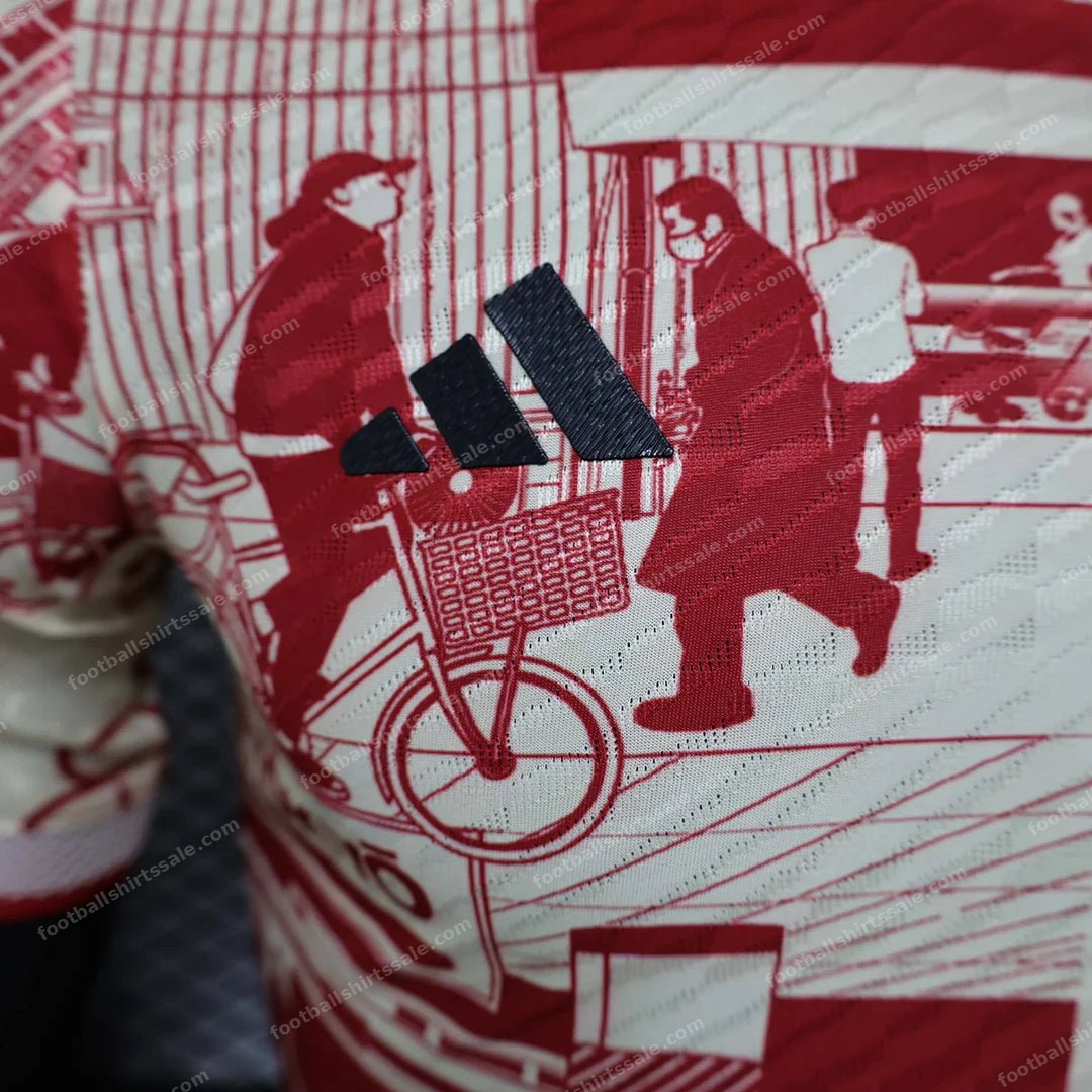 2023 Japan Tokyo Special Edition Red Football Jersey – Player Version - Detail 5