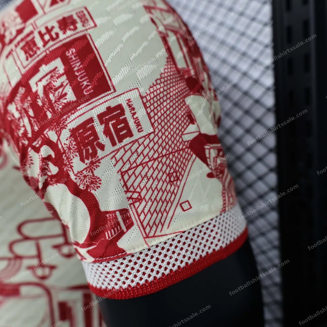2023 Japan Tokyo Special Edition Red Football Jersey – Player Version - Detail 6