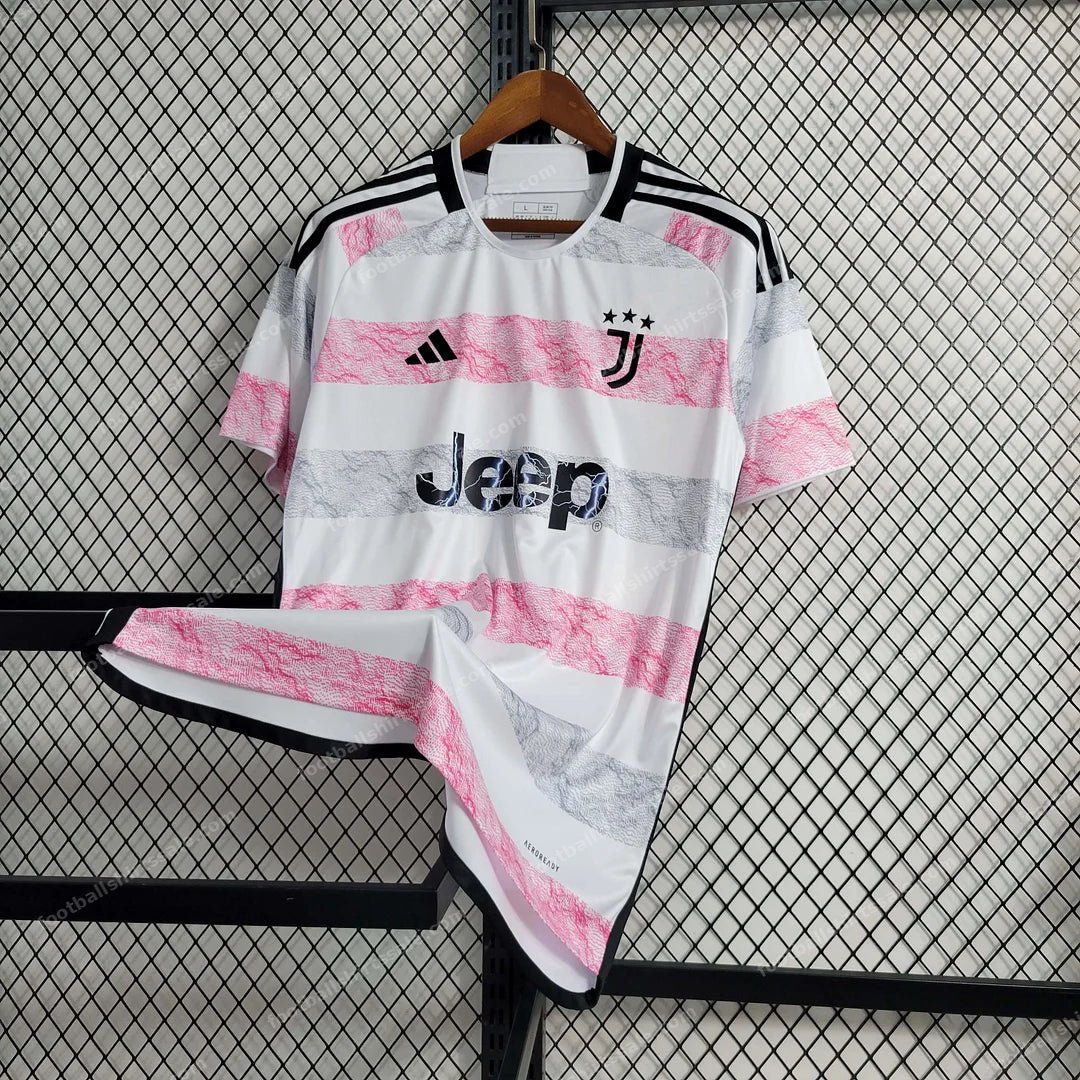 2023/2024 Juventus Away Soccer Jersey 1:1 Thai Quality - Detail 2