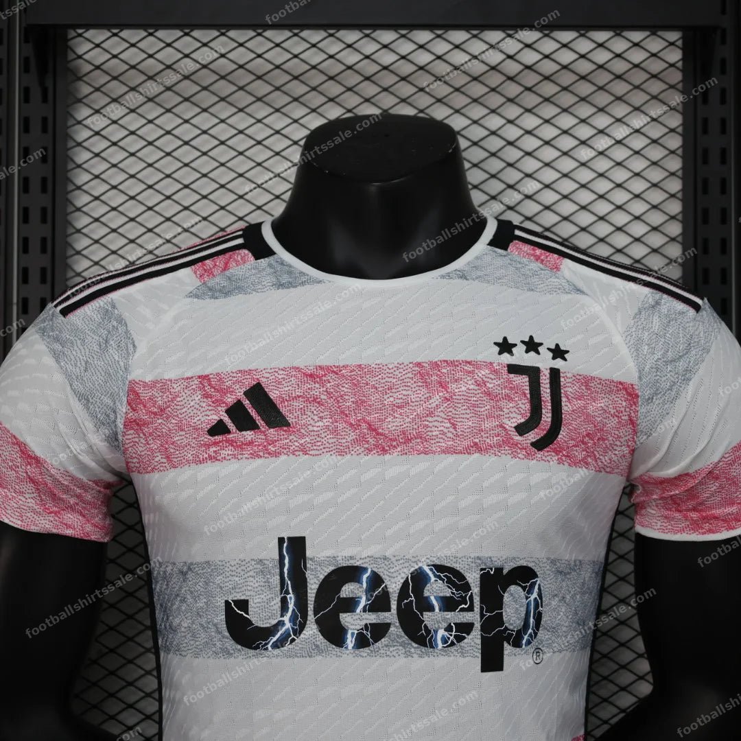 2023/2024 Juventus Away Soccer Jersey 1:1 Thai Quality – Player Version - Detail 2
