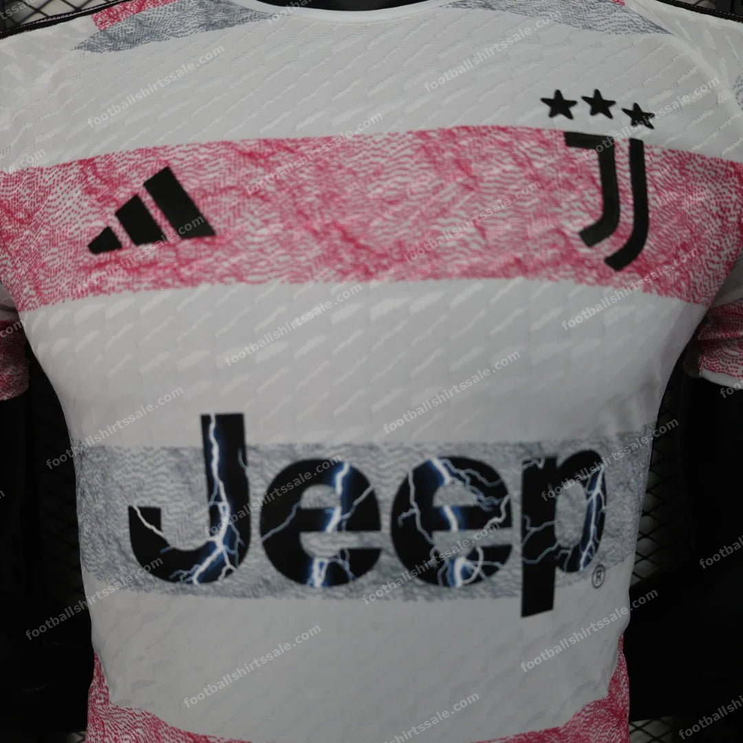 2023/2024 Juventus Away Soccer Jersey 1:1 Thai Quality – Player Version - Detail 3