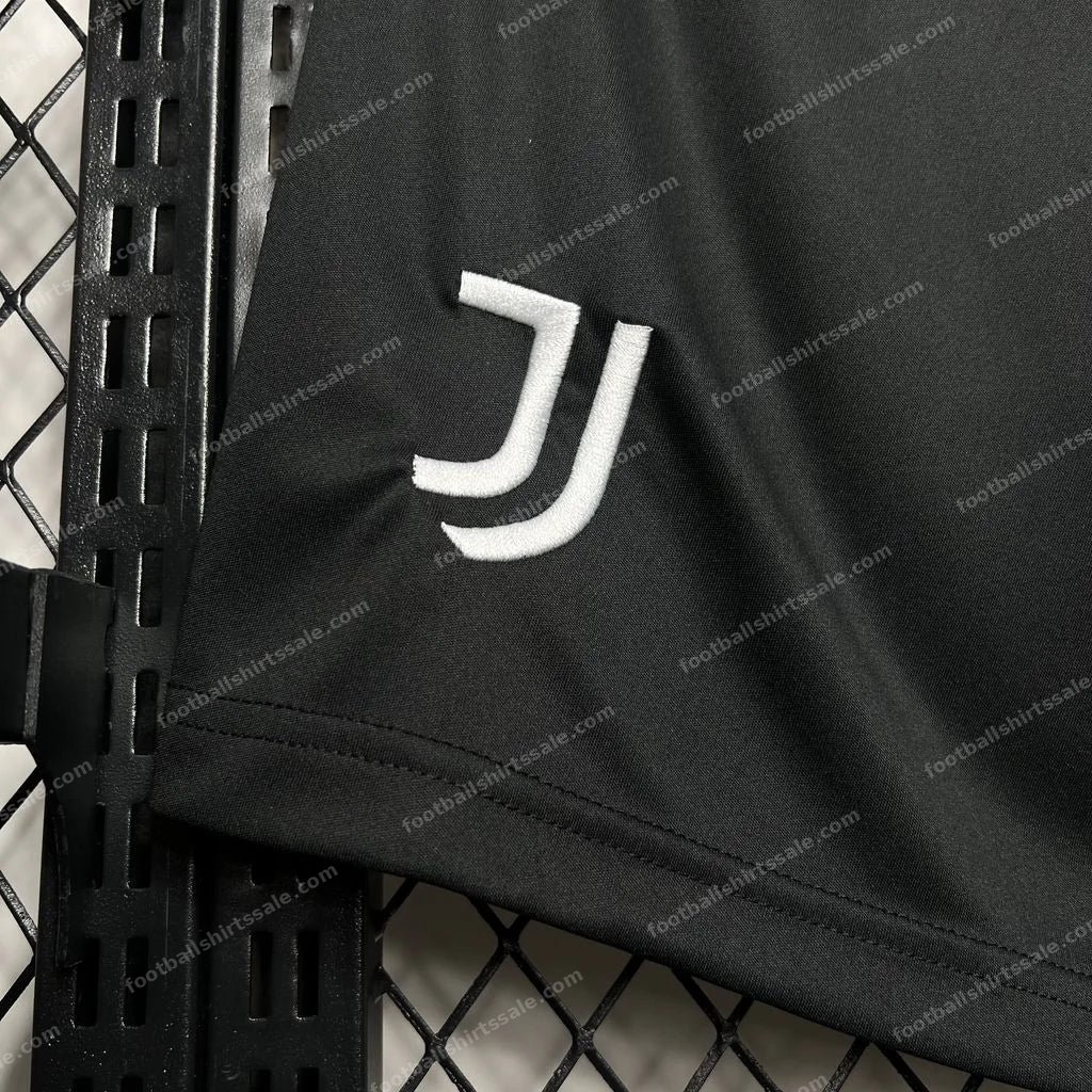 2024/2025 Juventus Home Black Shorts 1:1 Thai Quality - Detail 2