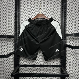 Juventus Home Black Football Shorts 24/25