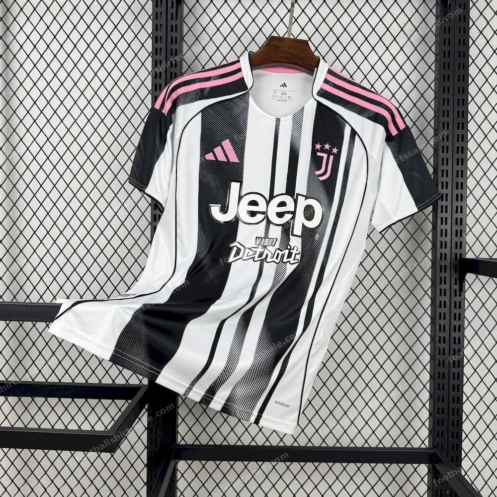 2025/2026 Juventus Home Football Shirt - Detail 1