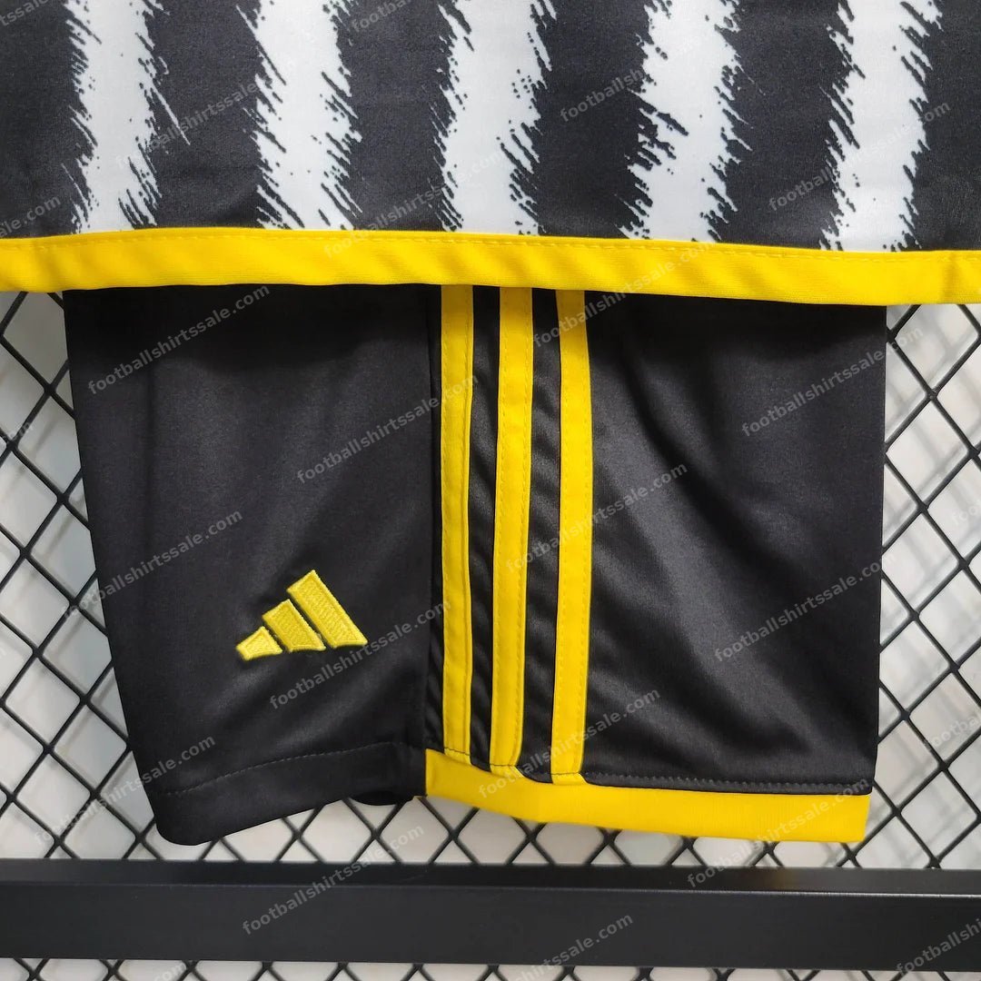 2023/2024 Juventus Home Soccer Jersey 1:1 Thai Quality Kids Size - Detail 9
