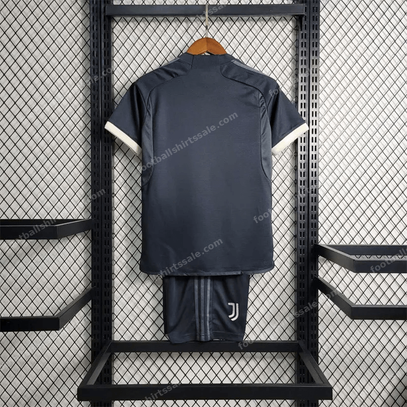 2023/2024 Juventus Third Away Soccer Jersey 1:1 Thai Quality Kids Size - Detail 1