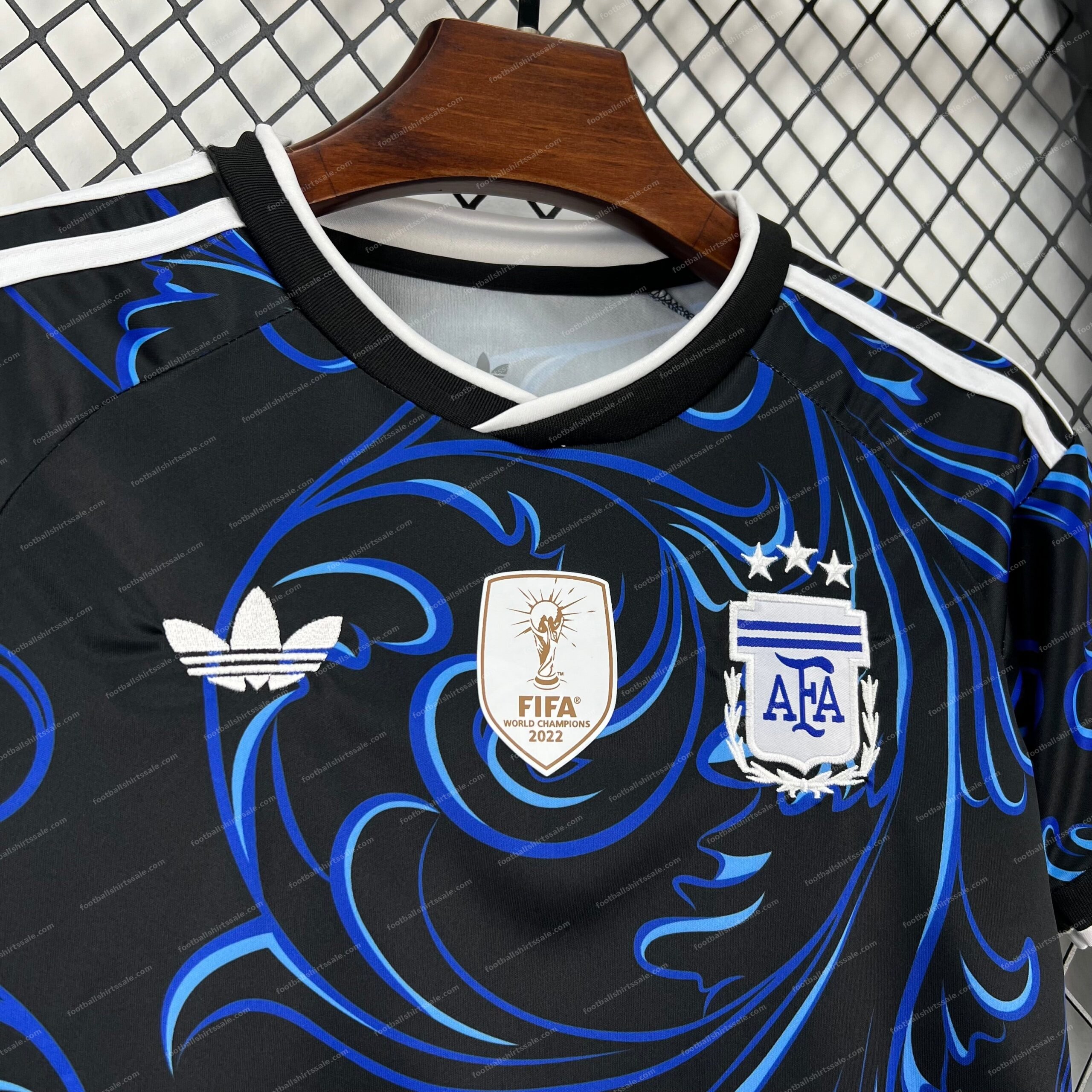 2026 Kids Argentina World Cup Away Jersey - Detail 4