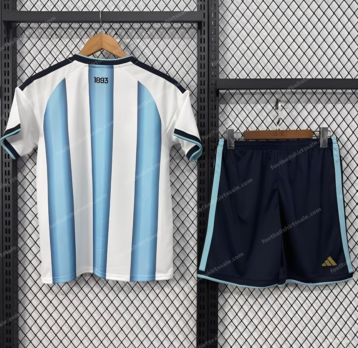 2026 Kids Argentina World Cup Home Jersey - Detail 1