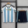 2026 Kids Argentina World Cup Home Jersey