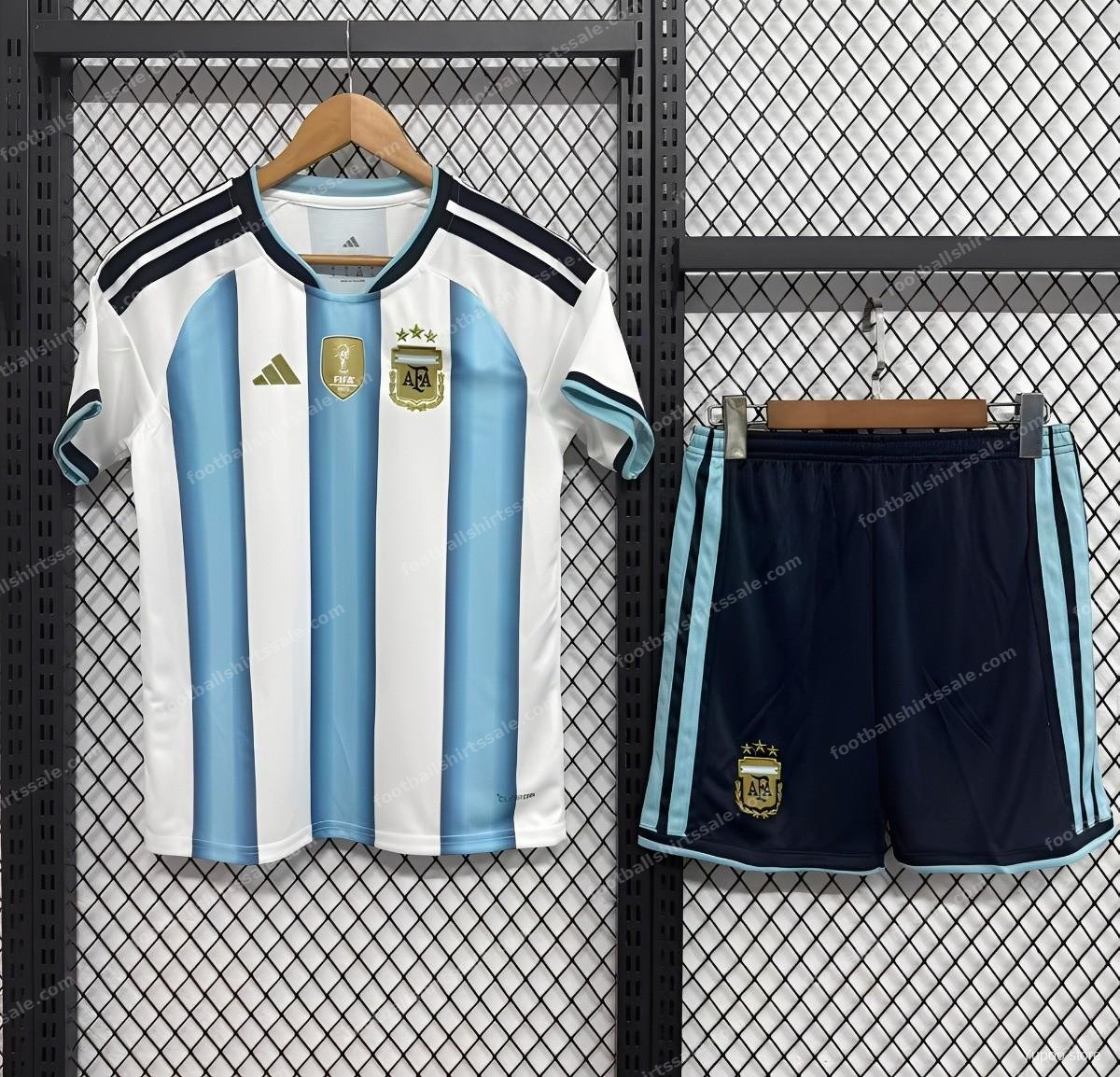 2026 Kids Argentina World Cup Home Jersey