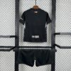 2025/2026 Kids Size Barcelona Black Goalkeeper Football Kit - Detail 1