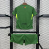 2025/2026 Kids Size Barcelona Green Goalkeeper Football Kit - Detail 1