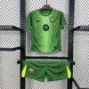 2025/2026 Kids Size Barcelona Green Goalkeeper Football Kit