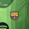 2025/2026 Kids Size Barcelona Green Goalkeeper Football Kit - Detail 3