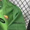 2025/2026 Kids Size Barcelona Green Goalkeeper Football Kit - Detail 7