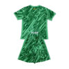 2024/2025 Kids Size Barcelona Green Goalkeeper Football Shirt - Detail 1