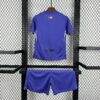2025/2026 Kids Size Barcelona Purple Goalkeeper Football Kit - Detail 1