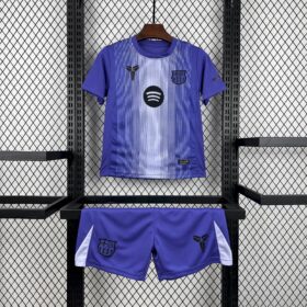 2025/2026 Kids Size Barcelona Purple Goalkeeper Football Kit