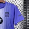 2025/2026 Kids Size Barcelona Purple Goalkeeper Football Kit - Detail 4