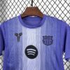 2025/2026 Kids Size Barcelona Purple Goalkeeper Football Kit - Detail 5