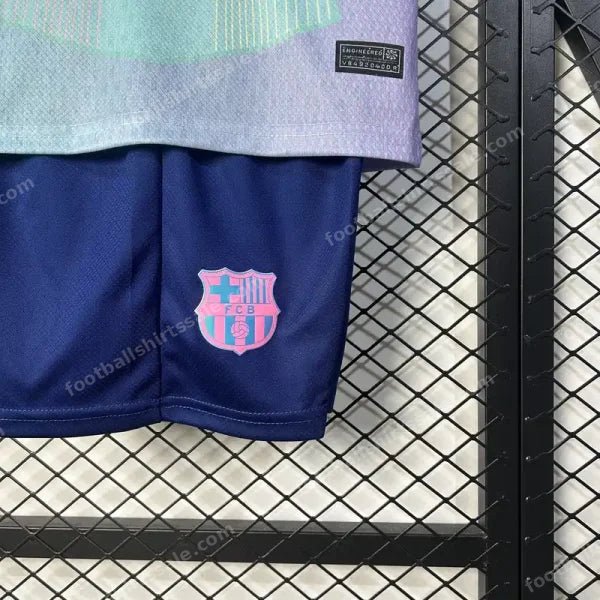 2025/2026 Kids Size Barcelona Special Edition Color Football Shirt - Detail 4