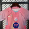 2025/2026 Kids Size Barcelona Special Edition Pink Football Shirt - Detail 2