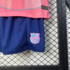 2025/2026 Kids Size Barcelona Special Edition Pink Football Shirt - Detail 3