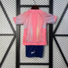 2025/2026 Kids Size Barcelona Special Edition Pink Football Shirt - Detail 4