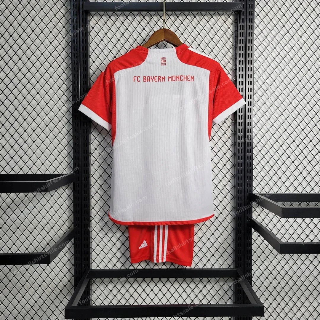 2023/2024 Kids Size Bayern Munich Home Football Jersey 1:1 Thai Quality - Detail 1