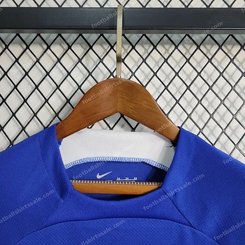2023/2024 Kids Size Chelsea Home Football Jersey - Detail 4