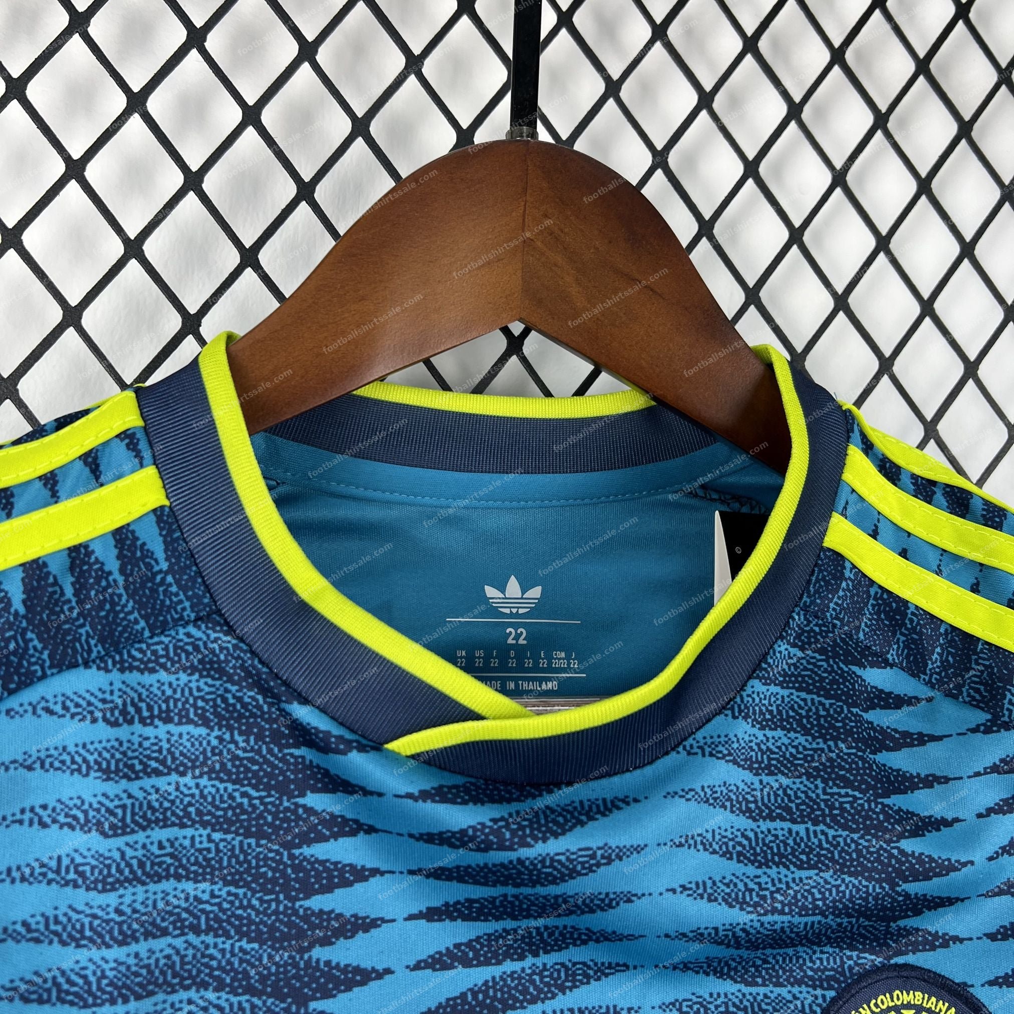 2026 Kids Size Colombia Away Football Shirt - Detail 2