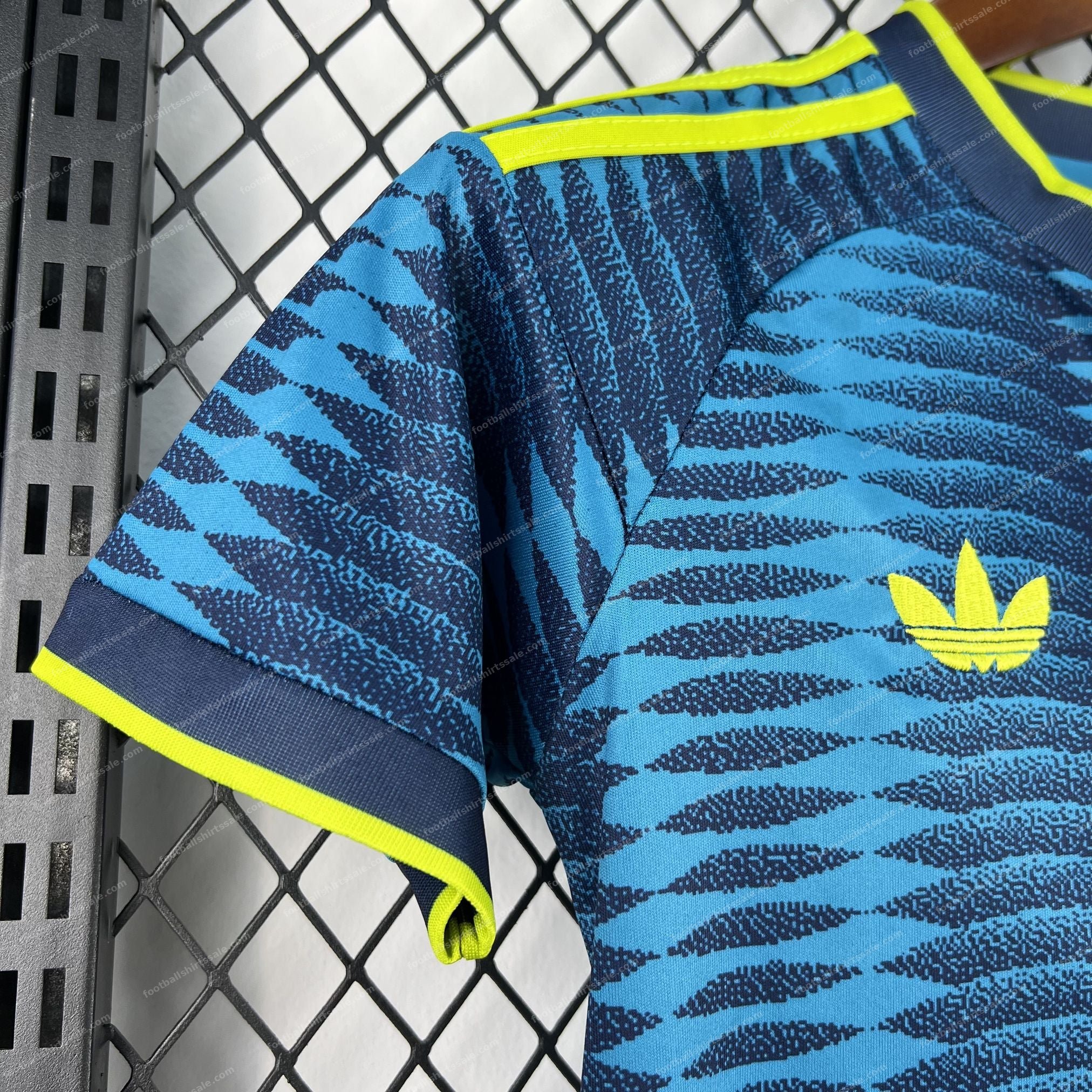 2026 Kids Size Colombia Away Football Shirt - Detail 3