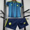2026 Kids Size Colombia Away Football Shirt - Detail 5