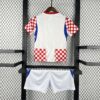 2026 Kids Size Croatia Home Football Shirt - Detail 1