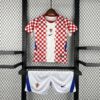 2026 Kids Size Croatia Home Football Shirt