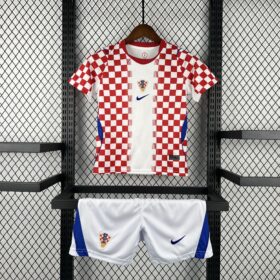 2026 Kids Size Croatia Home Football Shirt