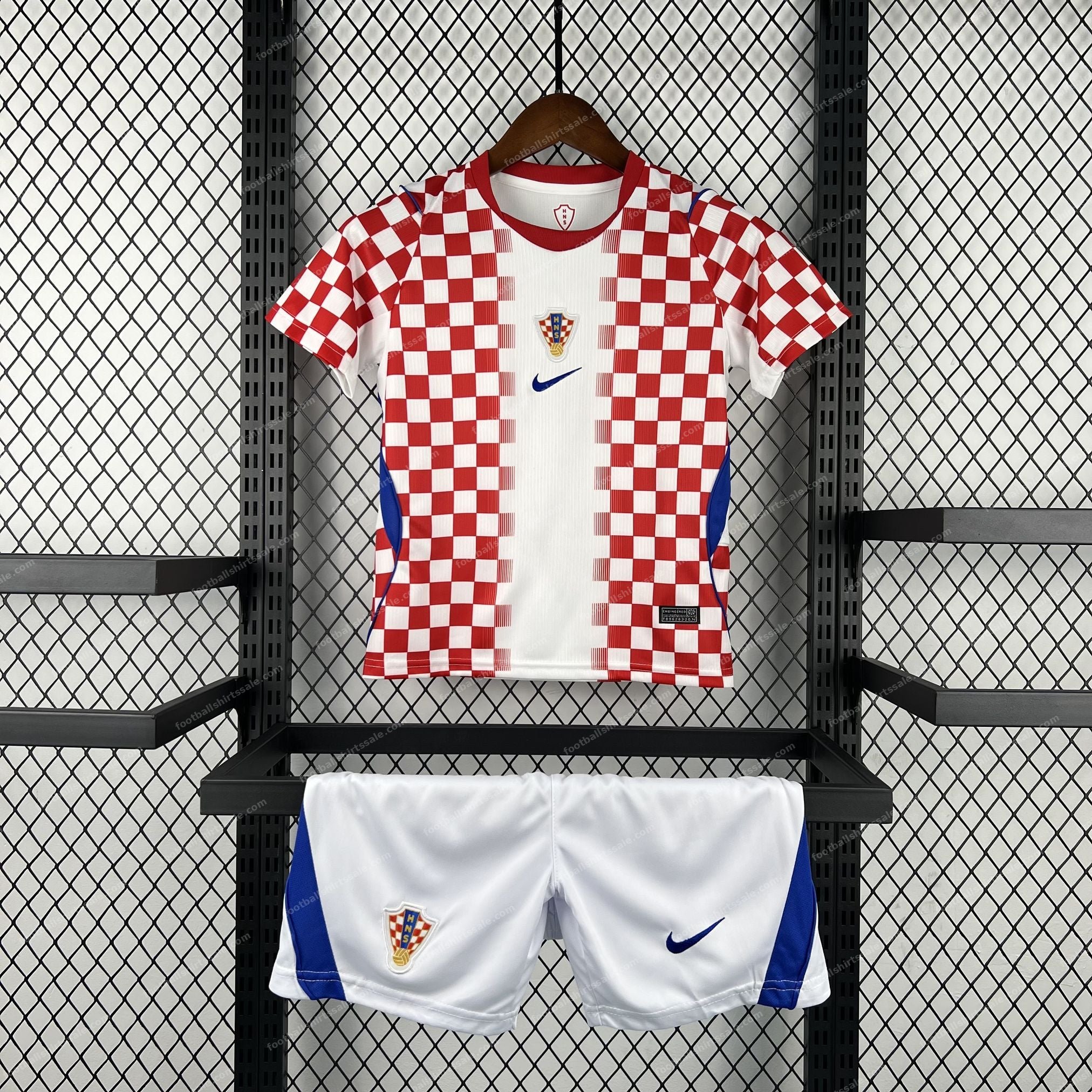 2026 Kids Size Croatia Home Football Shirt