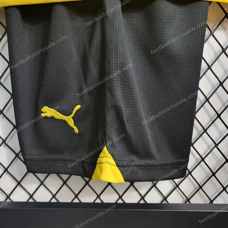 2023/2024 Kids Size Dortmund Home Football Shirt - Detail 6