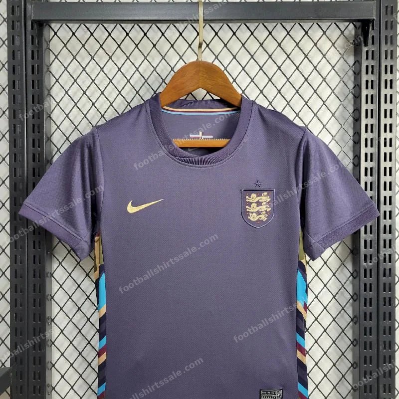 2024 Kids Size England Away Football Jersey - Detail 2