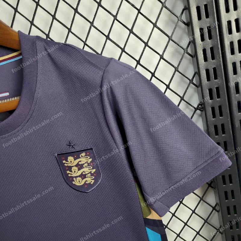 2024 Kids Size England Away Football Jersey - Detail 5